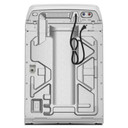 6.0-6.1 Cu. Ft. Whirlpool® Top Load Washer with Removable Agitator WTW6157PW