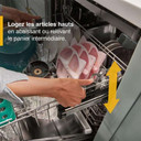 Whirlpool® 24” Stainless Steel Dishwasher with AI Intelligent Wash - 47 dBA WDTA50SAKZ