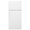 Whirlpool® 28-inches wide Top-Freezer Refrigerator with Optional Icemaker - 14 cu. ft. WRT314TFDW