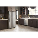 Whirlpool® 28-inch Wide Top Freezer Refrigerator - 14 cu. ft. WRT134TFDM