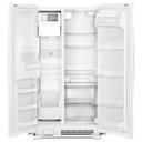 Whirlpool® 36-inch Wide Side-by-Side Refrigerator - 25 cu. ft. WRS335SDHW