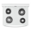 4.8 cu. ft. Whirlpool® electric range with Keep Warm setting YWFC315S0JW