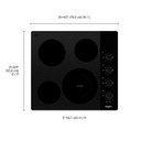 Whirlpool® 24-inch Compact Electric Ceramic Glass Cooktop WCE55US4HB