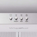 Whirlpool® ENERGY STAR® Certified 30" Chimney Wall Mount Range Hood WVW73UC0LS