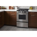 Whirlpool® 24-inch Freestanding Gas Range with Sealed Burners WFG500M4HS