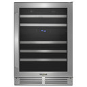 Whirlpool® 24” Wide Undercounter Wine Center-46 Bottles WUW55X24HS
