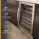 Whirlpool® 24” Wide Undercounter Wine Center-46 Bottles WUW55X24HS