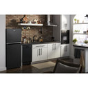 Whirlpool® 24-inch Wide Small Space Top-Freezer Refrigerator - 11.6 cu. ft. WRT312CZJB