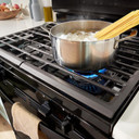 Whirlpool® 30-inch Self Clean Gas Range with No Preheat Mode WFGS3530RB