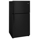 Whirlpool® 33" Wide Top-Freezer Refrigerator with Optional EZ Connect Icemaker Kit WRT541SZDB