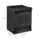 4.8 Cu. Ft. Whirlpool® Electric Range with Frozen Bake™ Technology YWEE515S0LB