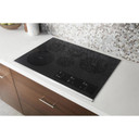 Whirlpool® 30-inch Electric Ceramic Glass Cooktop with Two Dual Radiant Elements WCE97US0KS