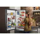 Whirlpool® 24-inch Wide Bottom-Freezer Refrigerator - 12.9 cu. ft. WRB543CMJV