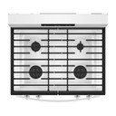 Whirlpool® 30-inch Self Clean Gas Range with No Preheat Mode WFGS3530RW