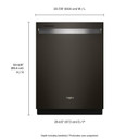 Whirlpool® Large Capacity Dishwasher with 3rd Rack WDT750SAKV