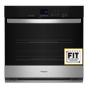 Whirlpool® 5.0 Cu. Ft. Single Self-Cleaning Wall Oven WOES3030LS