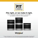 Whirlpool® 5.0 Cu. Ft. Single Smart Wall Oven with Air Fry WOES7030PV