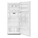 Whirlpool® 28-inch Wide Top-Freezer Refrigerator - 16.6 Cu. Ft. WRTX5328PW