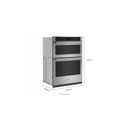 Maytag® 30-inch Wall Oven Microwave Combo with Air Fry and Basket - 6.4 cu. ft. MOEC6030LZ