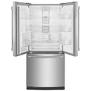 Maytag® 30-Inch Wide French Door Refrigerator with Exterior Water Dispenser- 20 Cu. Ft. MFW2055FRZ