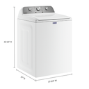 Maytag® Top Load Washer with Deep Fill - 5.2 cu. ft. MVW4505MW