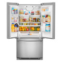 Maytag® 33-Inch Wide French Door Refrigerator with Water Dispenser - 22 Cu. Ft MRFF5033PZ