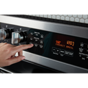 Maytag® 30-Inch Wide Double Oven Electric Range With True Convection - 6.7 Cu. Ft. YMET8800FZ