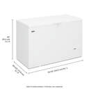 Maytag® Garage Ready in Freezer Mode Chest Freezer - 16 cu. ft. MZC5216LW