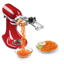 Kitchenaid® 7 Blade Spiralizer Plus with Peel, Core and Slice KSM2APC