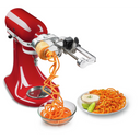 Kitchenaid® 7 Blade Spiralizer Plus with Peel, Core and Slice KSM2APC