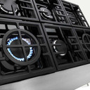 KitchenAid® 36'' 6-Burner Commercial-Style Gas Rangetop KCGC506JSS
