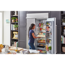 Kitchenaid® 30 Cu. Ft. 48 Built-In Side-by-Side Refrigerator with PrintShield™ Finish KBSN708MPS