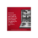 Kitchenaid® 44 dBA Dishwasher in PrintShield™ Finish with 360° Max Jets™ Third Rack KDFM404KBS