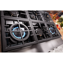 KitchenAid® 36'' Smart Commercial-Style Dual Fuel Range with 6 Burners KFDC506JYP