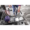 Kitchenaid® 44 dBA Dishwasher with 360° Max Jets™ Third Rack and LED Interior Lighting KDTM804KPS