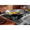 KitchenAid® 30'' 4-Burner Commercial-Style Gas Rangetop KCGC500JSS