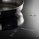 Kitchenaid® 30" Electric Cooktop with 5 Elements and Touch-Activated Controls KCES950KBL
