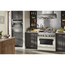 Kitchenaid® 36" 585 or 1170 CFM Motor Class Commercial-Style Wall-Mount Canopy Range Hood KVWC956KSS