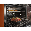 KitchenAid® 48'' Smart Commercial-Style Dual Fuel Range with Griddle KFDC558JSC