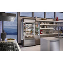 Kitchenaid® 20.8 Cu. Ft. 36" Width Built In Stainless Steel French Door Refrigerator with Platinum Interior Design KBFN506ESS