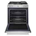 OPEN BOX Kitchenaid® 30-Inch 5-Burner Dual Fuel Convection Slide-In Range with Baking Drawer  YKSDB900ESS