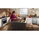 Kitchenaid® 30 Single Wall Oven with Even-Heat™ True Convection KOSE500ESS