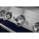 KitchenAid® 30'' Smart Commercial-Style Gas Range with 4 Burners KFGC500JIB
