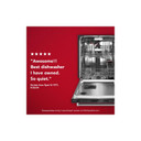Kitchenaid® 44 dBA Dishwasher in PrintShield™ Finish with 360° Max Jets™ Third Rack KDTM404KPS