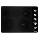 Kitchenaid® 30 Electric Cooktop with 5 Elements and Knob Controls KCES550HSS