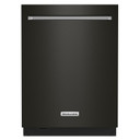 Kitchenaid® 44 dBA Dishwasher in PrintShield™ Finish with 360° Max Jets™ Third Rack KDTM604KBS