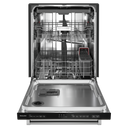 Kitchenaid® 39 dBA Dishwasher in PrintShield™ Finish with Third Level Utensil Rack KDTE204KBS