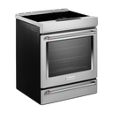 Kitchenaid® 30-Inch 4-Element Induction Slide-In Convection Range with Air Fry KSIS730PSS