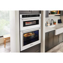 KitchenAid® 30" Combination Microwave Wall Oven with Air Fry Mode KOEC530PWH