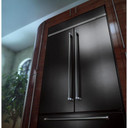 Kitchenaid® 24.2 Cu. Ft. 42" Width Built-In Stainless French Door Refrigerator with Platinum Interior Design KBFN502EBS
